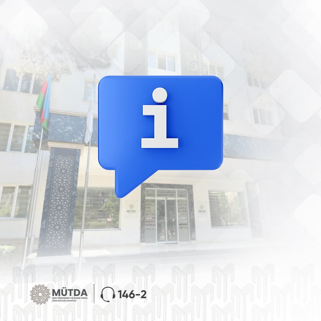 Mayın 1-dən start verilən 2024-2025-ci tədris ili üzrə uşaqların I sinfə elektron qəbulu prosesi davam edir.