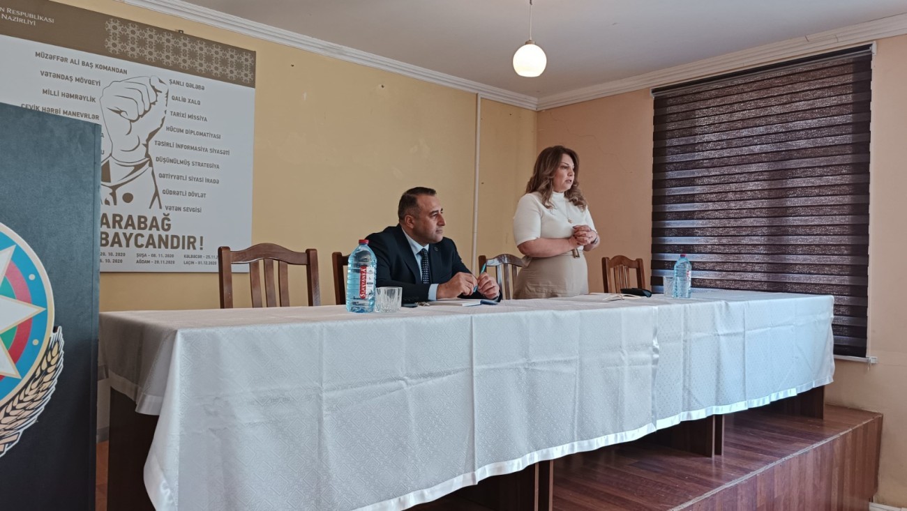 Şabran rayonu üzrə ümumi təhsil müəssisələrinin rəhbərləri ilə görüş keçirilmişdir.