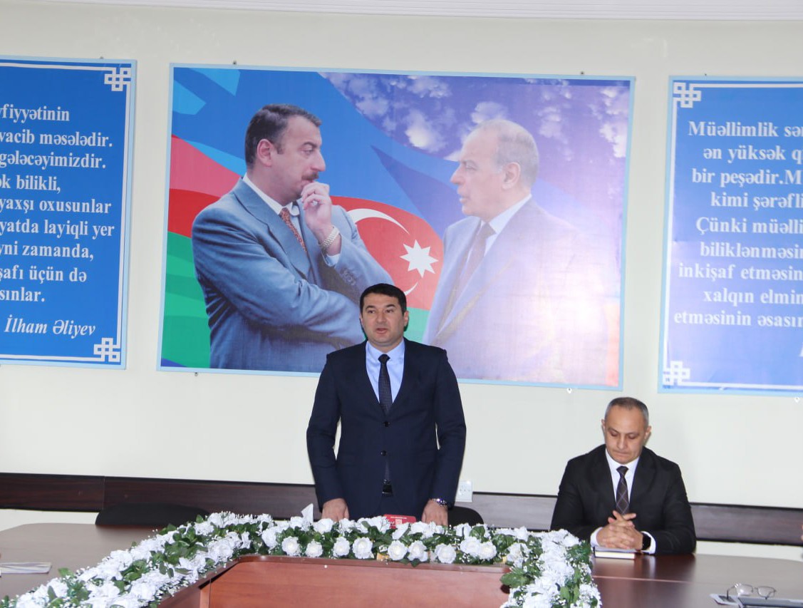 Xaçmaz rayonu üzrə ümumi təhsil müəssisələrinin rəhbərləri ilə görüş keçirilmişdir.