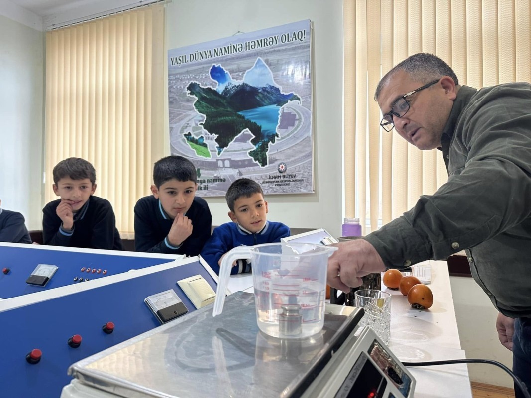 “20 noyabr-20 dekabr” kimya, biologiya və fizika fənn aylığı keçirilir