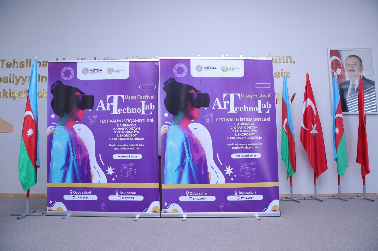 Qubada “Artexnolab” Uşaq Festivalı Keçirilib