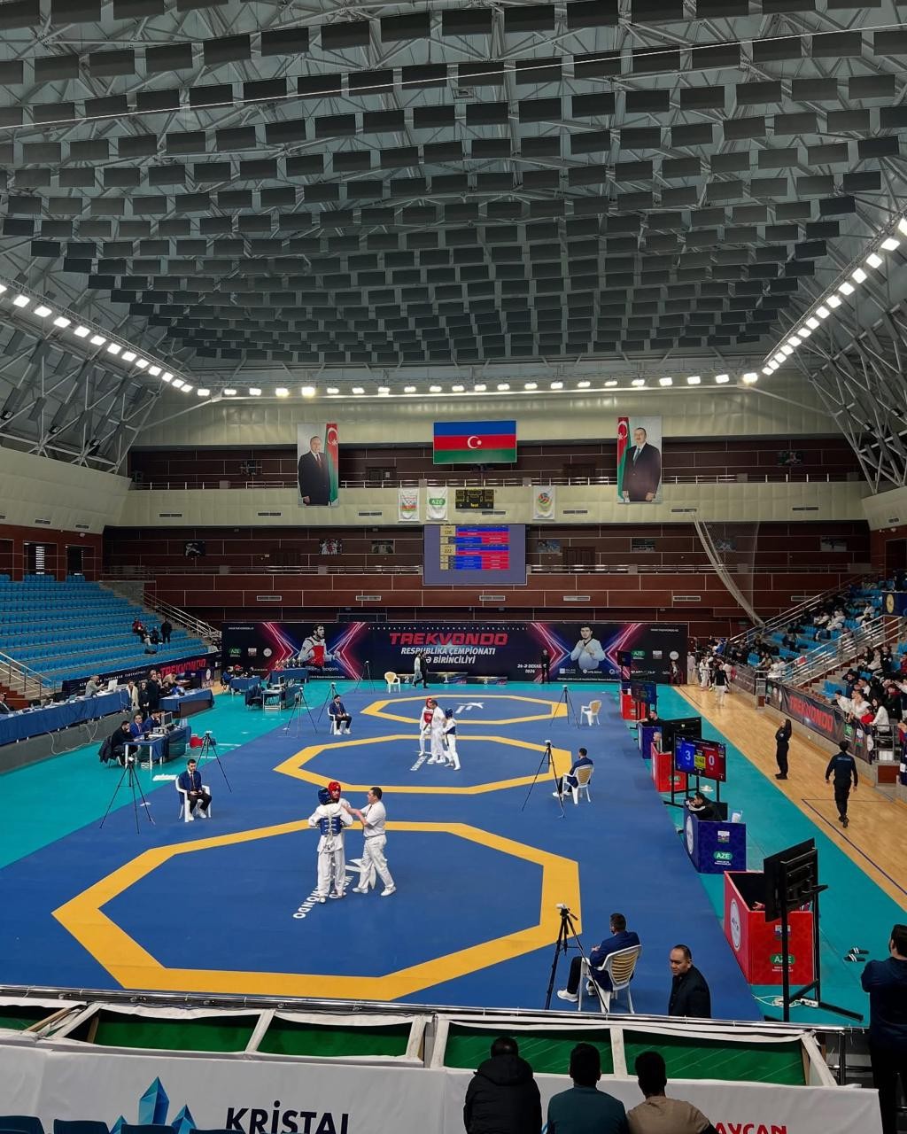 Taekvondo idman növü üzrə Azərbaycan çempionatı keçirilmişdir.