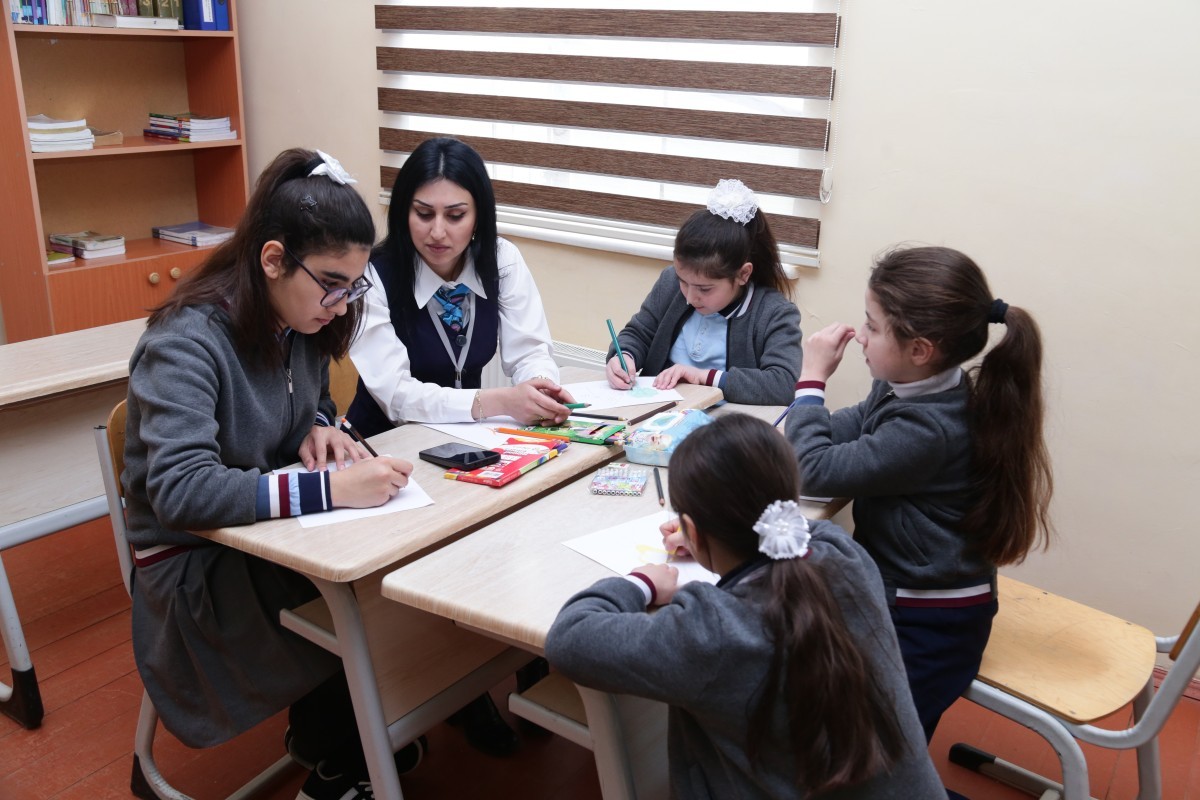 Şagirdləri üçün master-klass təşkil edildi