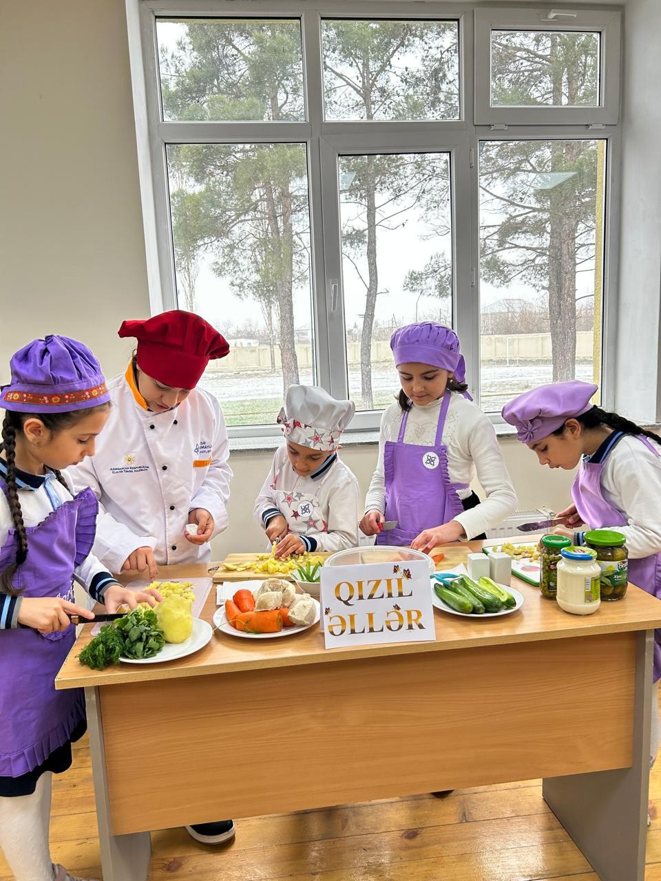 “Balaca Aşpazlar” yarışı keçirilmişdir.