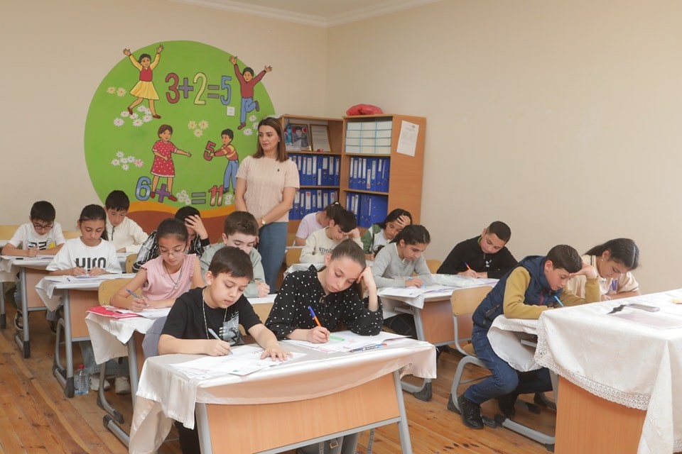 Lütfi Zadə adına riyaziyyat-məntiq olimpiadası və Məktəblilərarası fənn müsabiqələrinin yarımfinal turu keçirilib.