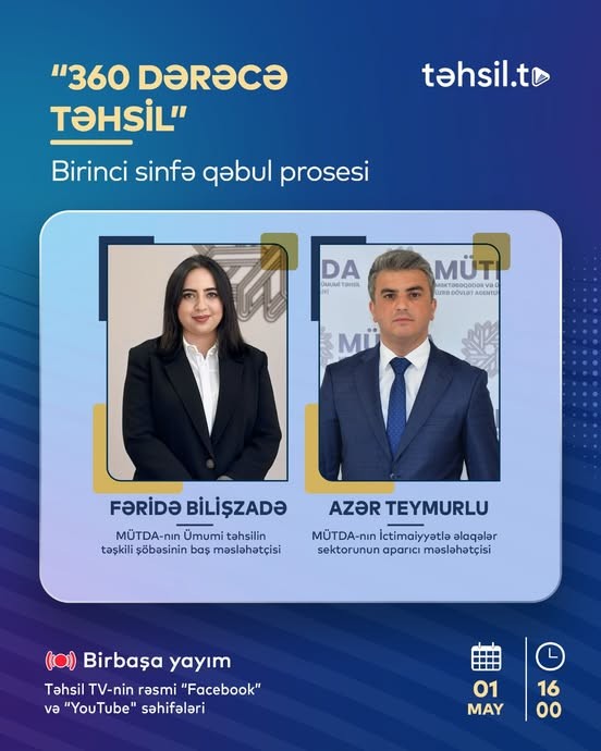 Uşaqların birinci sinfə qəbul prosesi