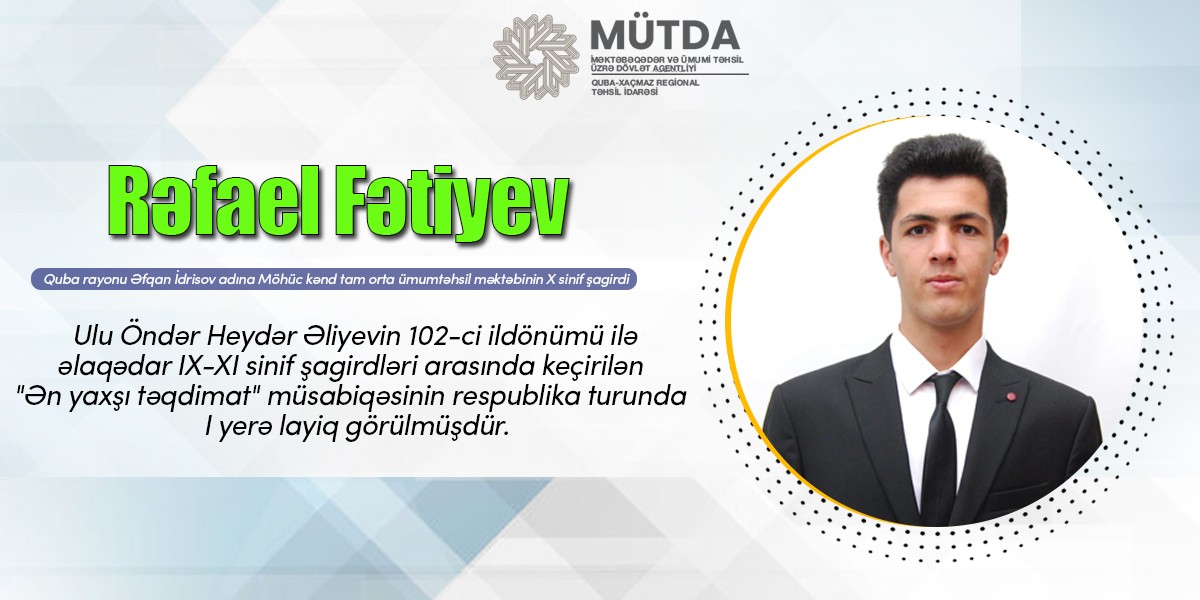 Şagirdlərimiz uğur qazandı