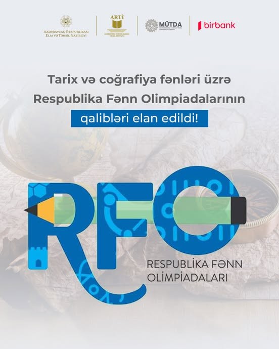 Respublika Fənn Olimpiadalarının qalibləri elan edildi!