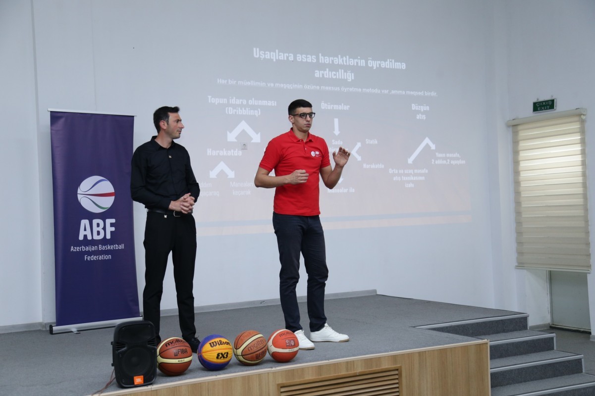 Fiziki tərbiyə müəllimləri üçün təlim təşkil olunmuşdur