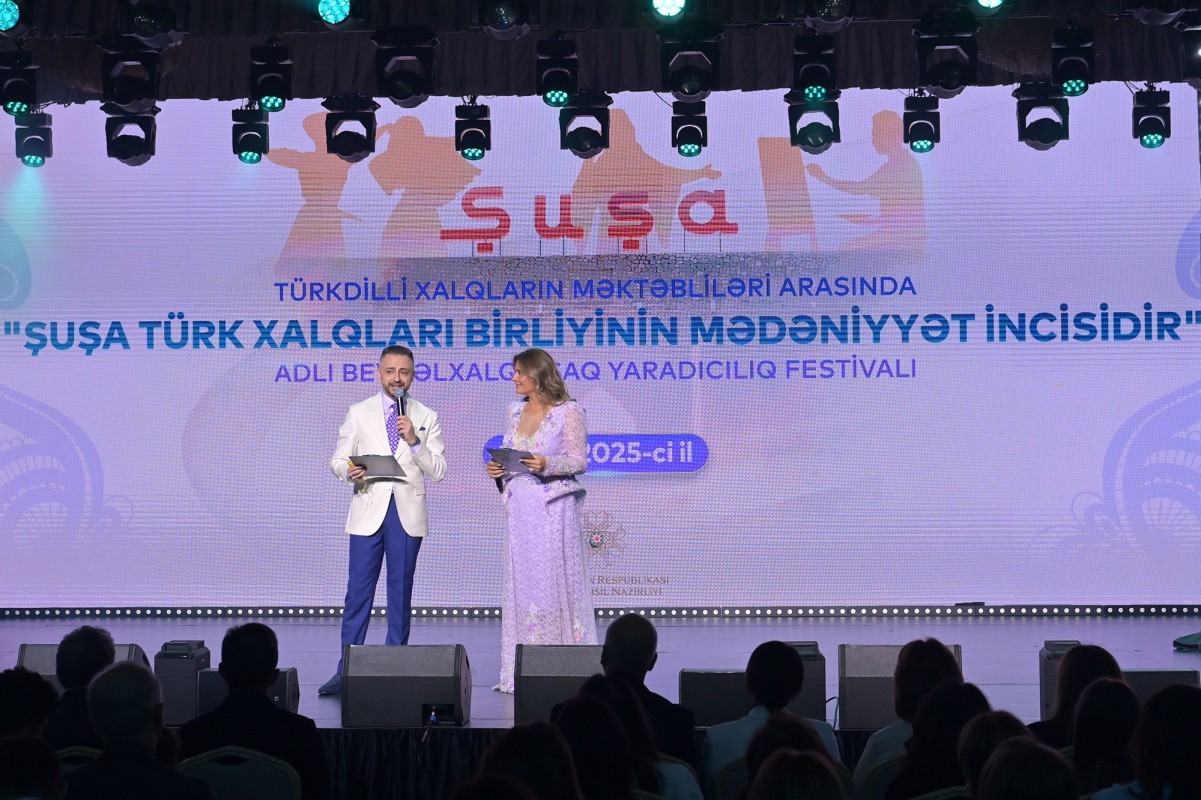 “Şuşa türk xalqları birliyinin mədəniyyət incisidir” adlı beynəlxalq uşaq yaradıcılıq festivalı keçirilib.
