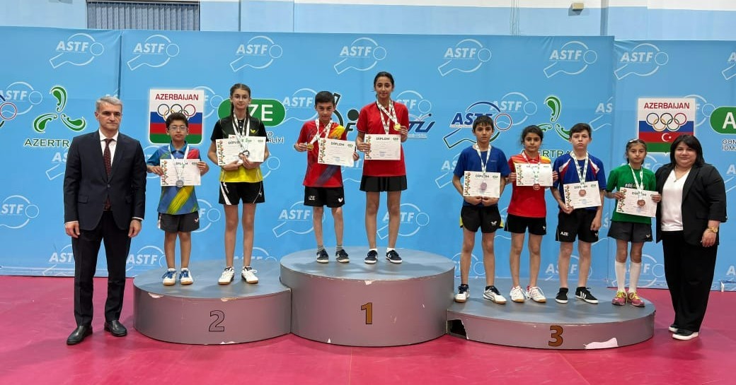 Şabranlı stolüstü tennisçilər ölkə birinciliyində yüksək nəticələr əldə etdilər
