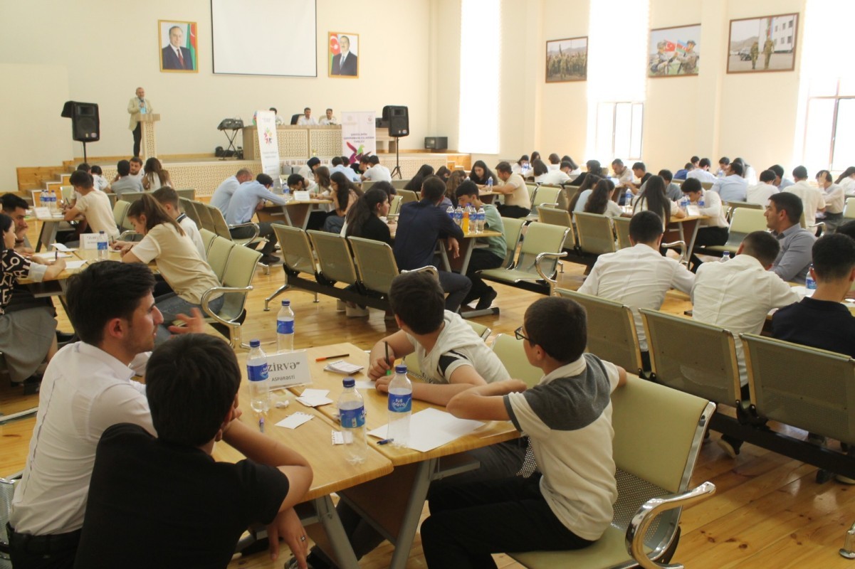 “Nə? Harada? Nə zaman?” oyunu üzrə final turniri keçirilib