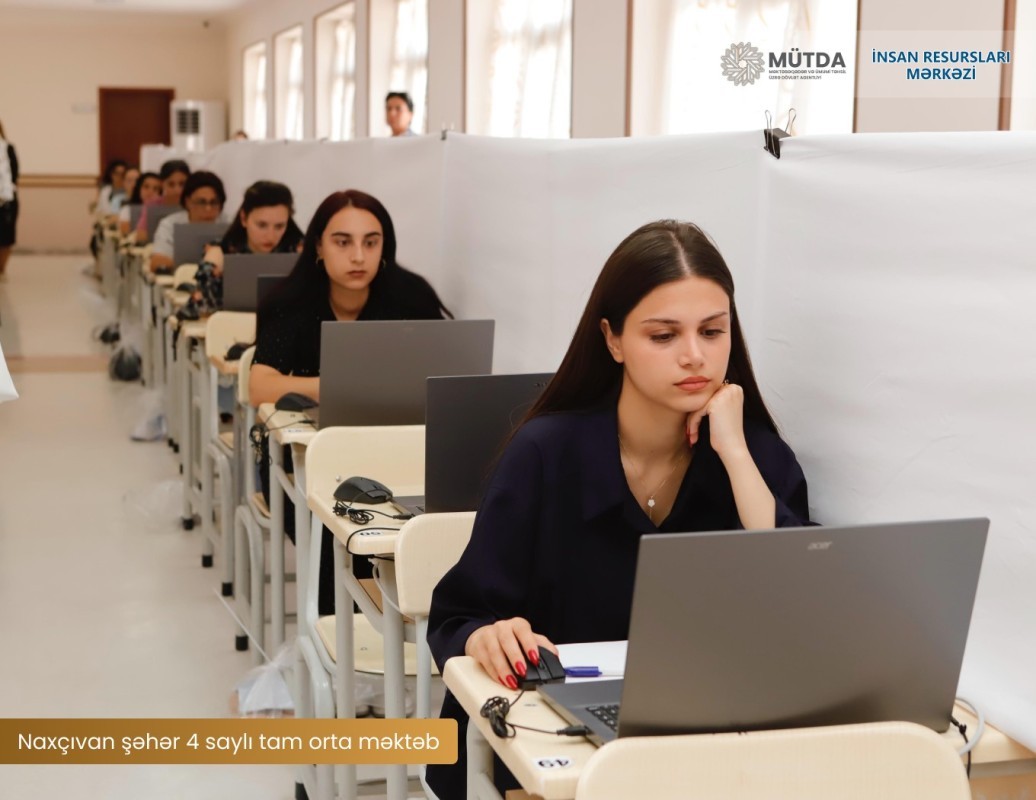 Test imtahanı mərhələsinə start verildi