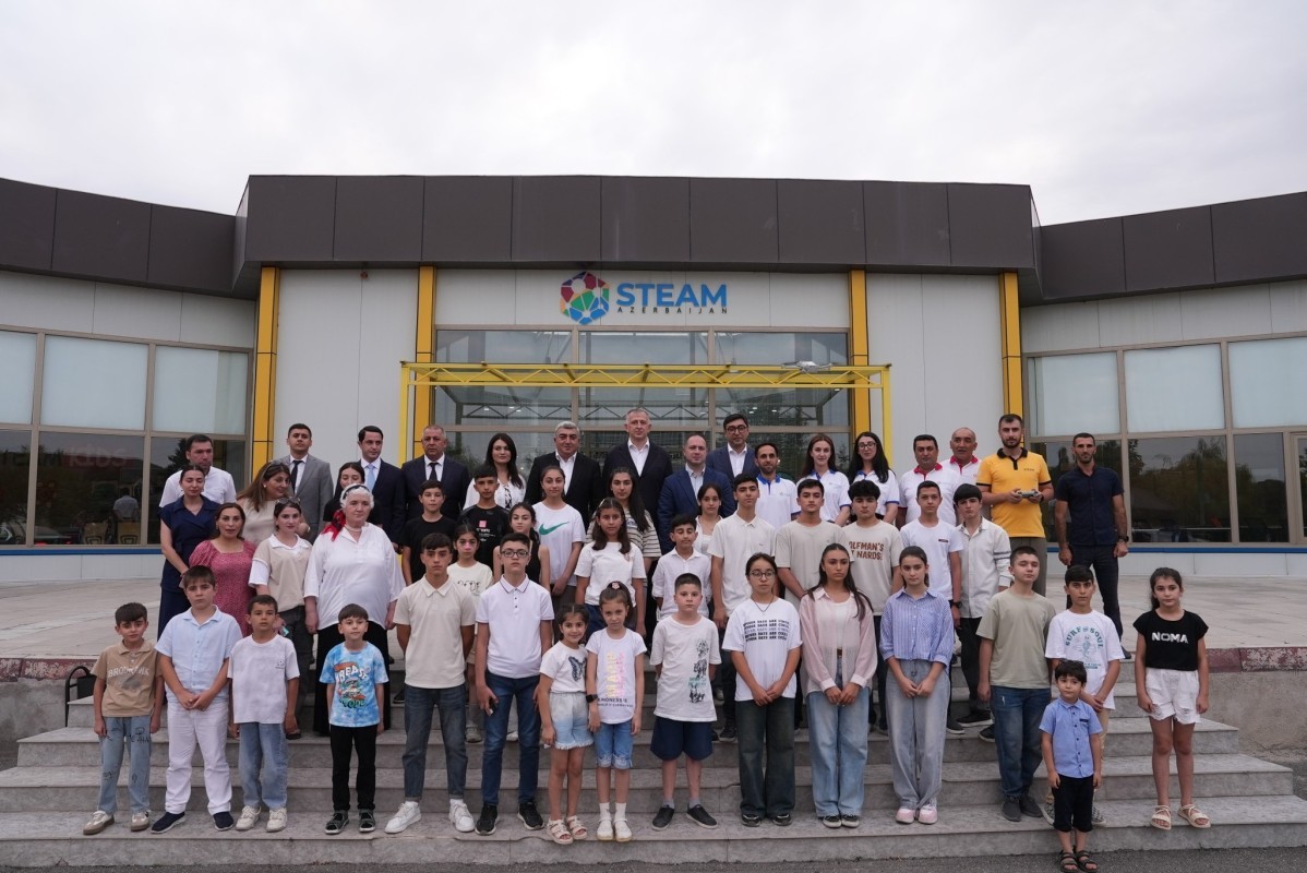 STEAM Mərkəzinə baxış keçirildi