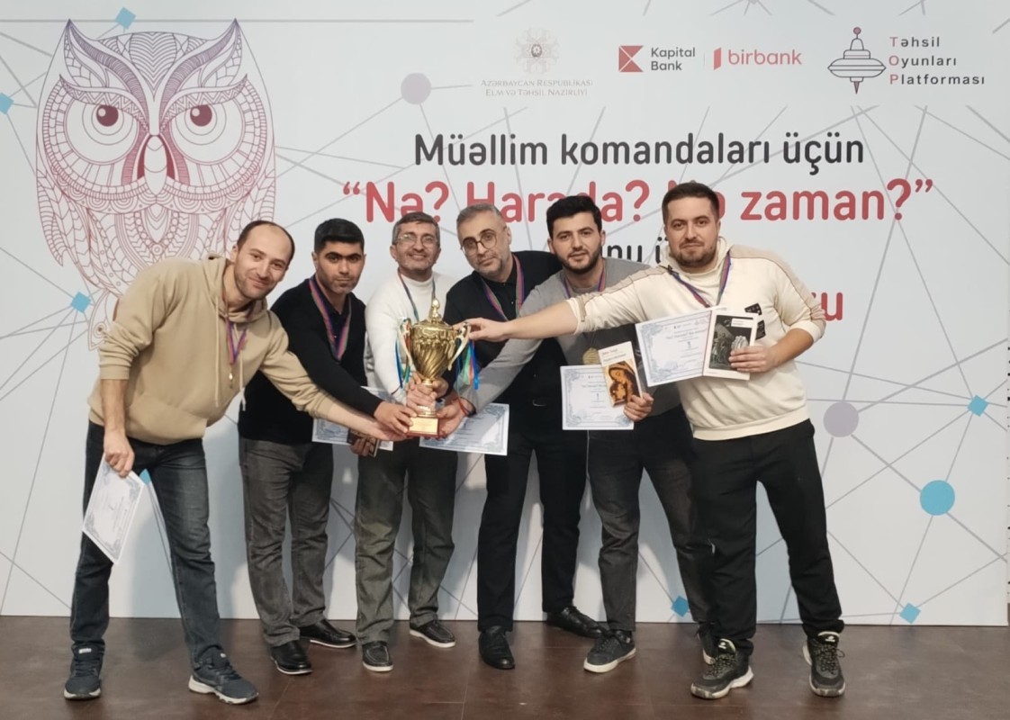 "Nə? Harada? Nə zaman?" intellektual oyunu  keçirildi
