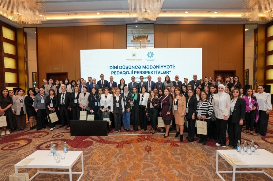 “Dini düşüncə mədəniyyəti: pedaqoji perspektivlər” konfransı başa çatıb