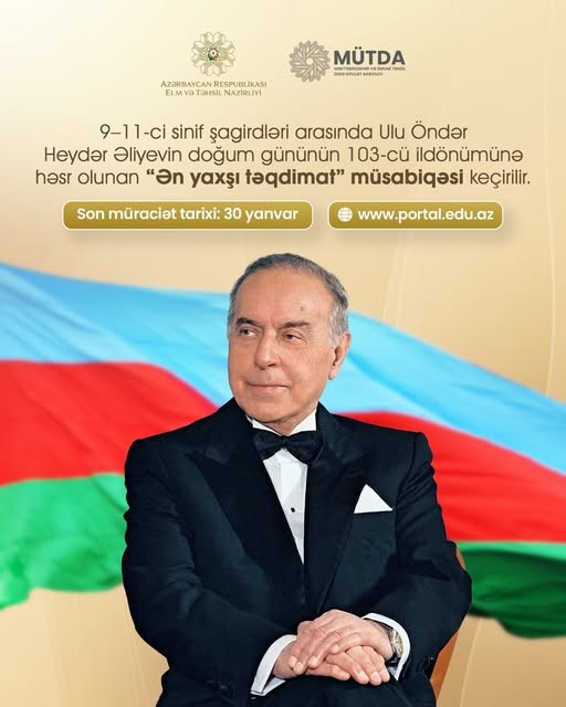 “Ən yaxşı təqdimat” müsabiqəsi keçirilir.