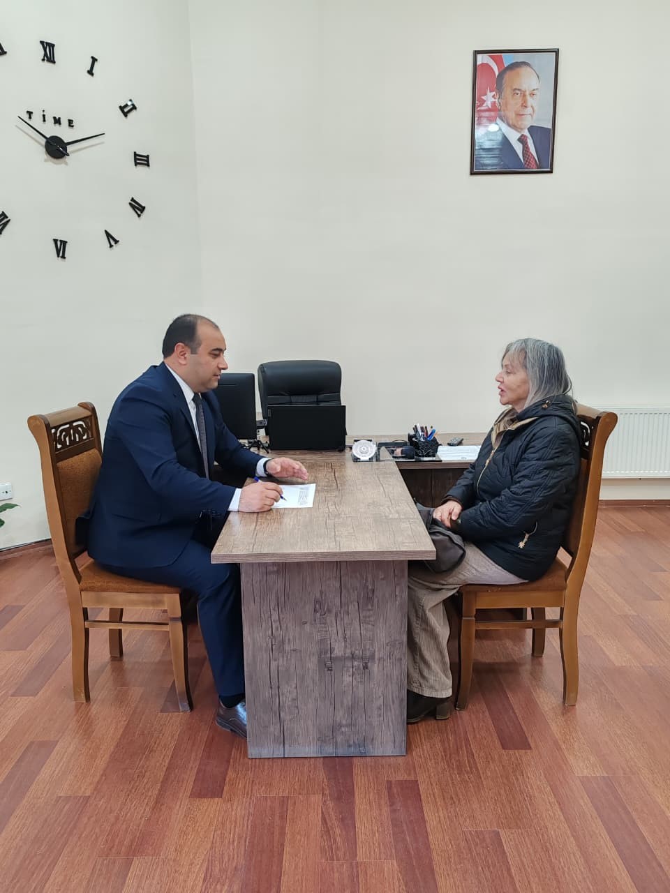 Təhsil sektorları tərəfindən vətəndaş qəbulu keçirildi